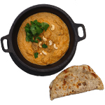 Chefs Special Peshwari Nan With Spicy Chicken 