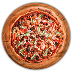 South Indian Garlic Chilli Chicken Pizza 