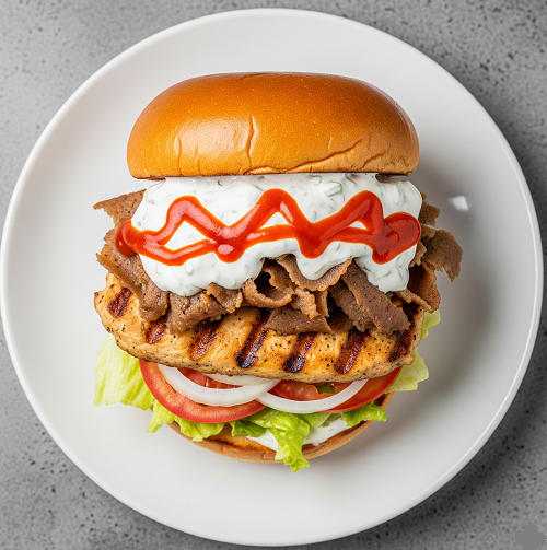 Chicken Ranch Burger 