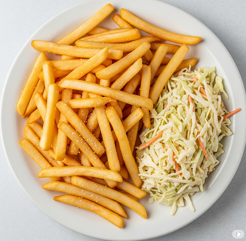 Chips, Cheese & Coleslaw 