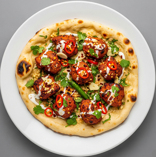 Chicken Garlic Chilli Kebab 