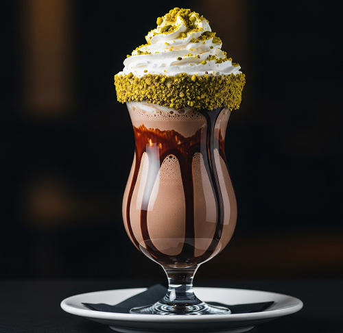 Dubai Chocolate Milkshake 