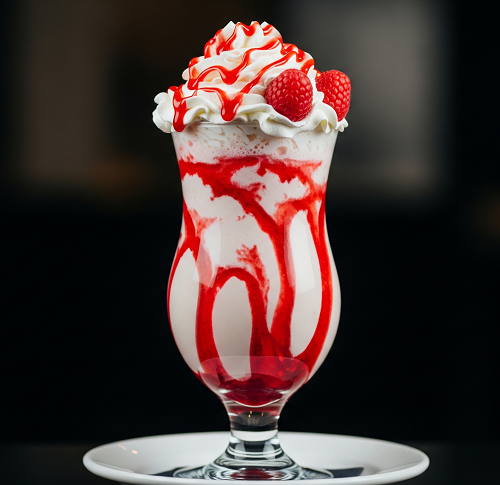 Raspberry Ripple Milkshake 