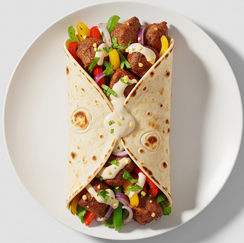 Lamb Tikka Wrap 