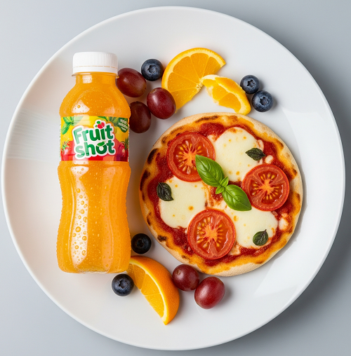 Kids 8" Cheese Pizza & Chips 